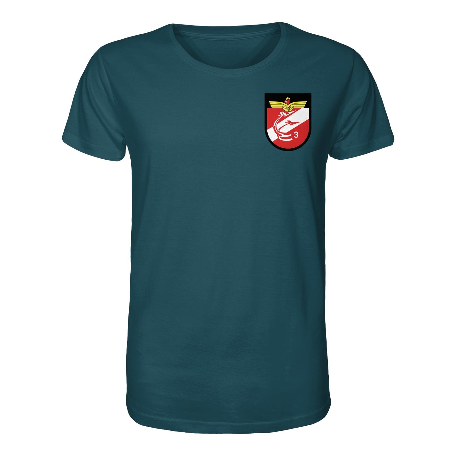 DDR Ostalgie Bio-Shirt Unisex • NVA EMBLEM - JAGDGESCHWADER 3
