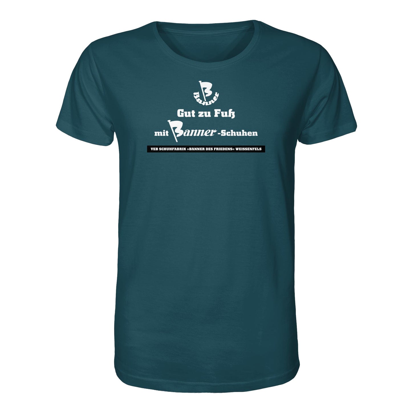 ORGANIC BIO SHIRT UNISEX • BANNER-SCHUHE - GUT ZU FUSS