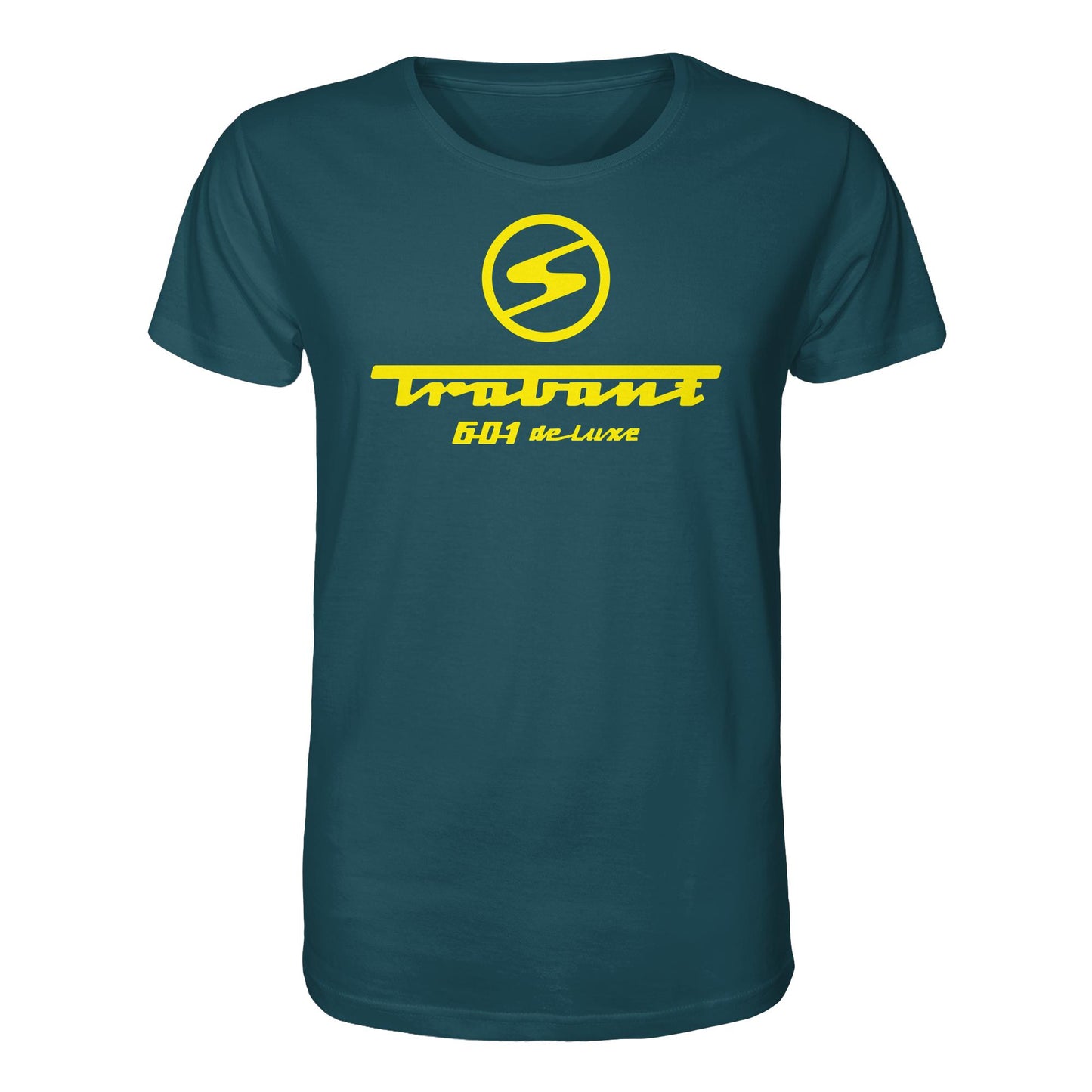 DDR Ostalgie Bio-Shirt Unisex • TRABANT 601 DELUXE (SIGNÉ)
