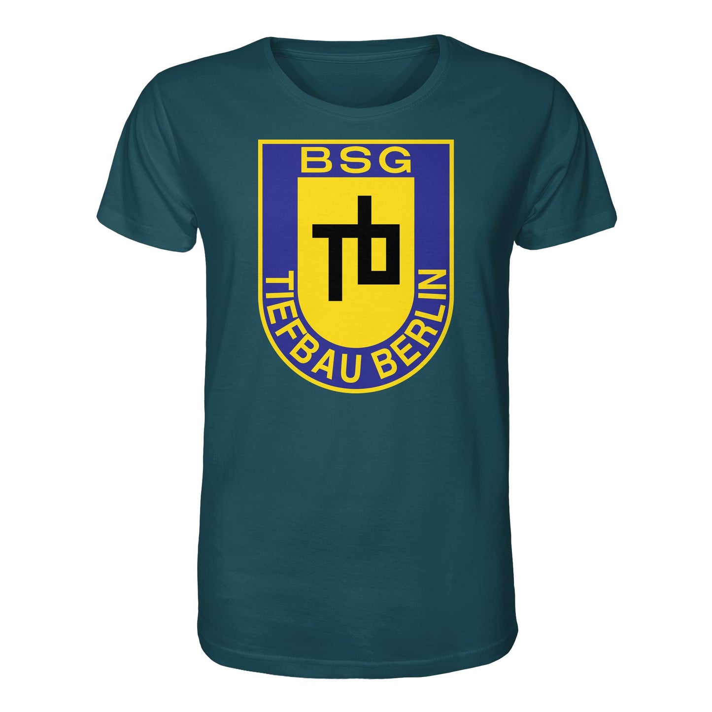 DDR Ostalgie Bio-Shirt Unisex • BSG TB TIEFBAU BERLIN