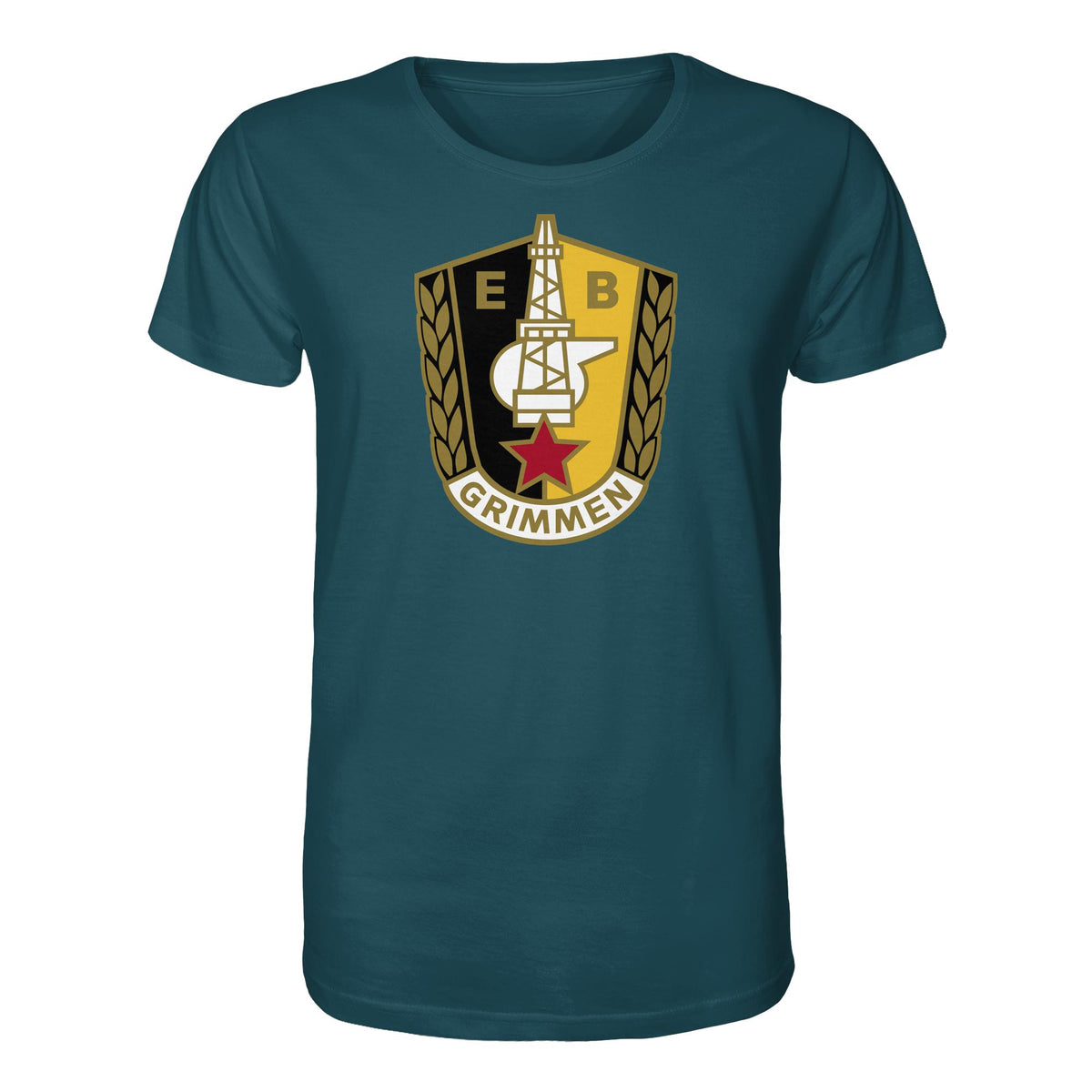 DDR Ostalgie Bio-Shirt Unisex • ERDÖL, ERDGAS GRIMMEN