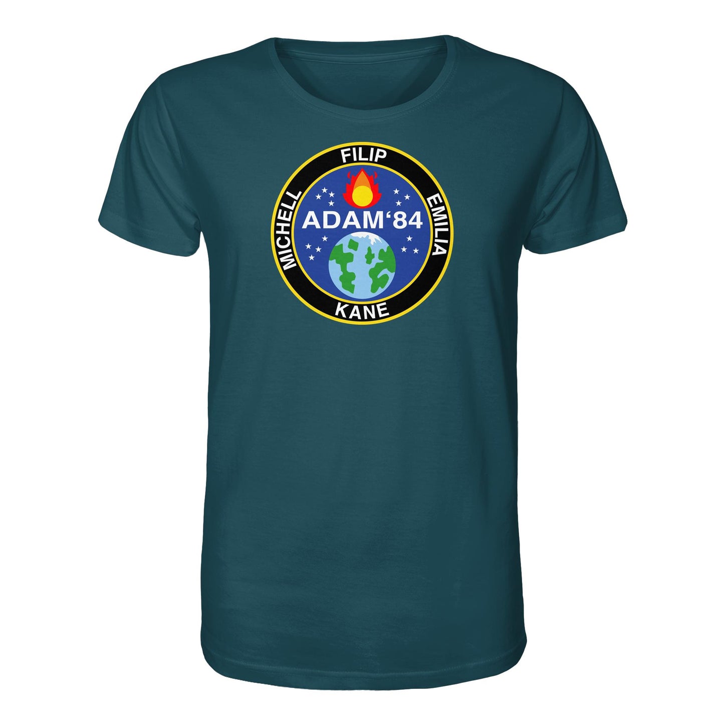 DDR Ostalgie Bio-Shirt Unisex • PROJEKT ADAM 84, DIE BESUCHER