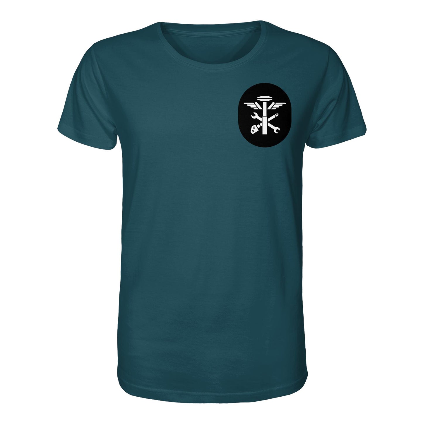 DDR Ostalgie Bio-Shirt Unisex • NVA EMBLEM - TECHNISCHER PANZERDIENST