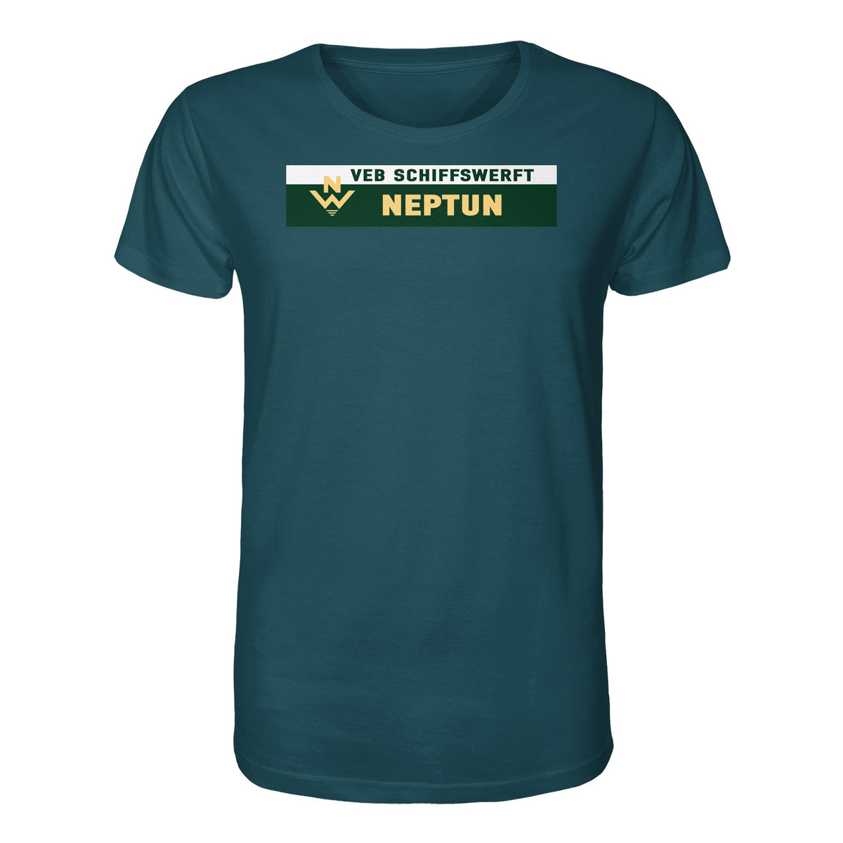 DDR Ostalgie Bio-Shirt Unisex • VEB SCHIFFSWERFT NEPTUN