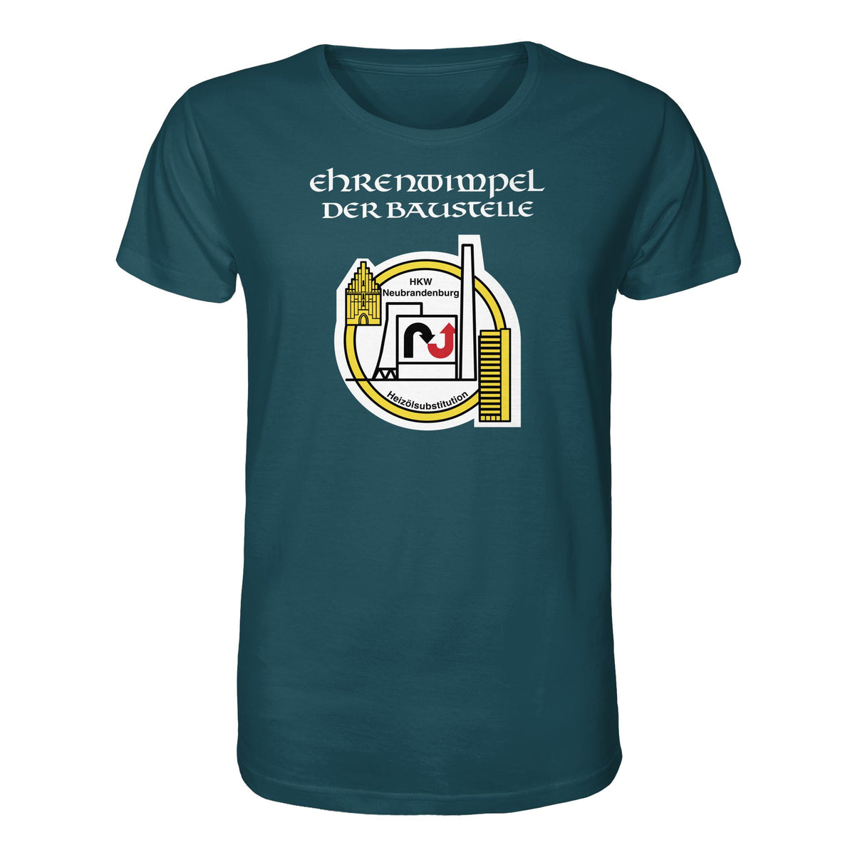 DDR Ostalgie Bio-Shirt Unisex • EHRENWIMPEL HKW NEUBRANDENBURG