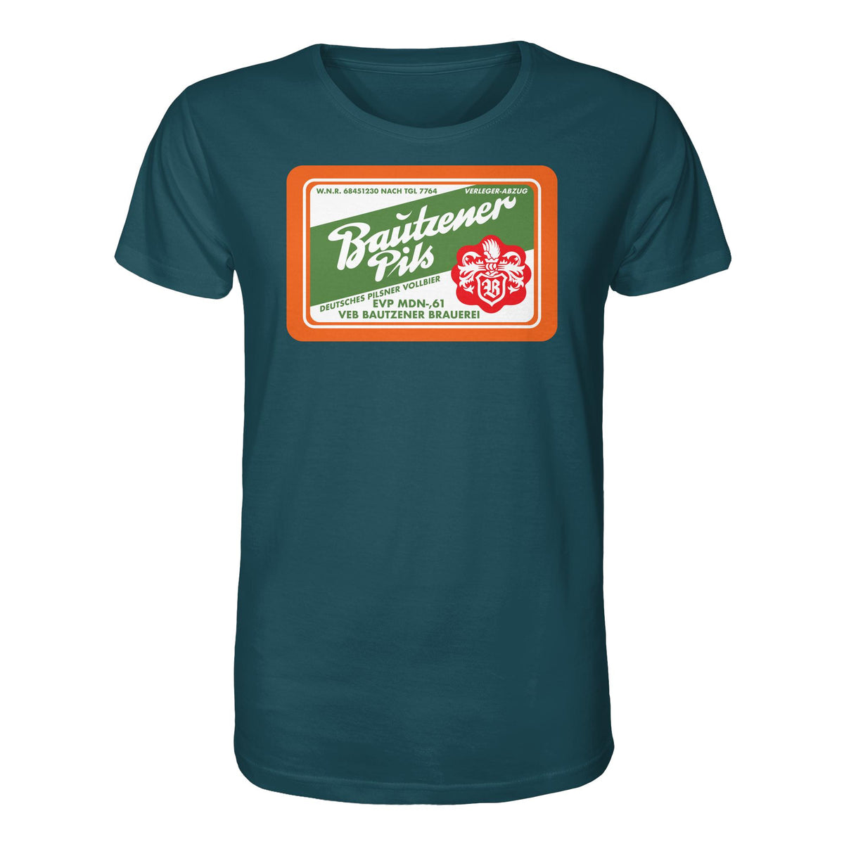 DDR Ostalgie Bio-Shirt Unisex • VEB BAUTZENER BRAUEREI