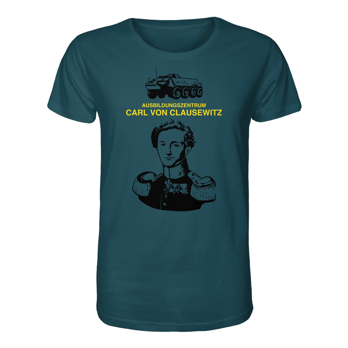 DDR Ostalgie Bio-Shirt Unisex • NVA-AUSBILDUNGSZENTRUM CARL VON CLAUSEWITZ