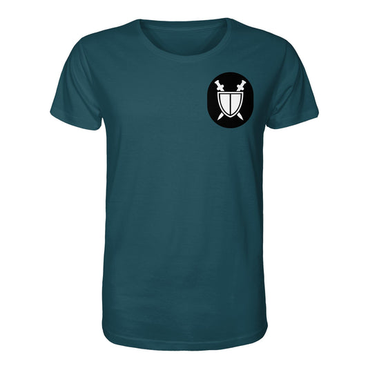 DDR Ostalgie Bio-Shirt Unisex • NVA EMBLEM - MILITÄRJUSTIZ