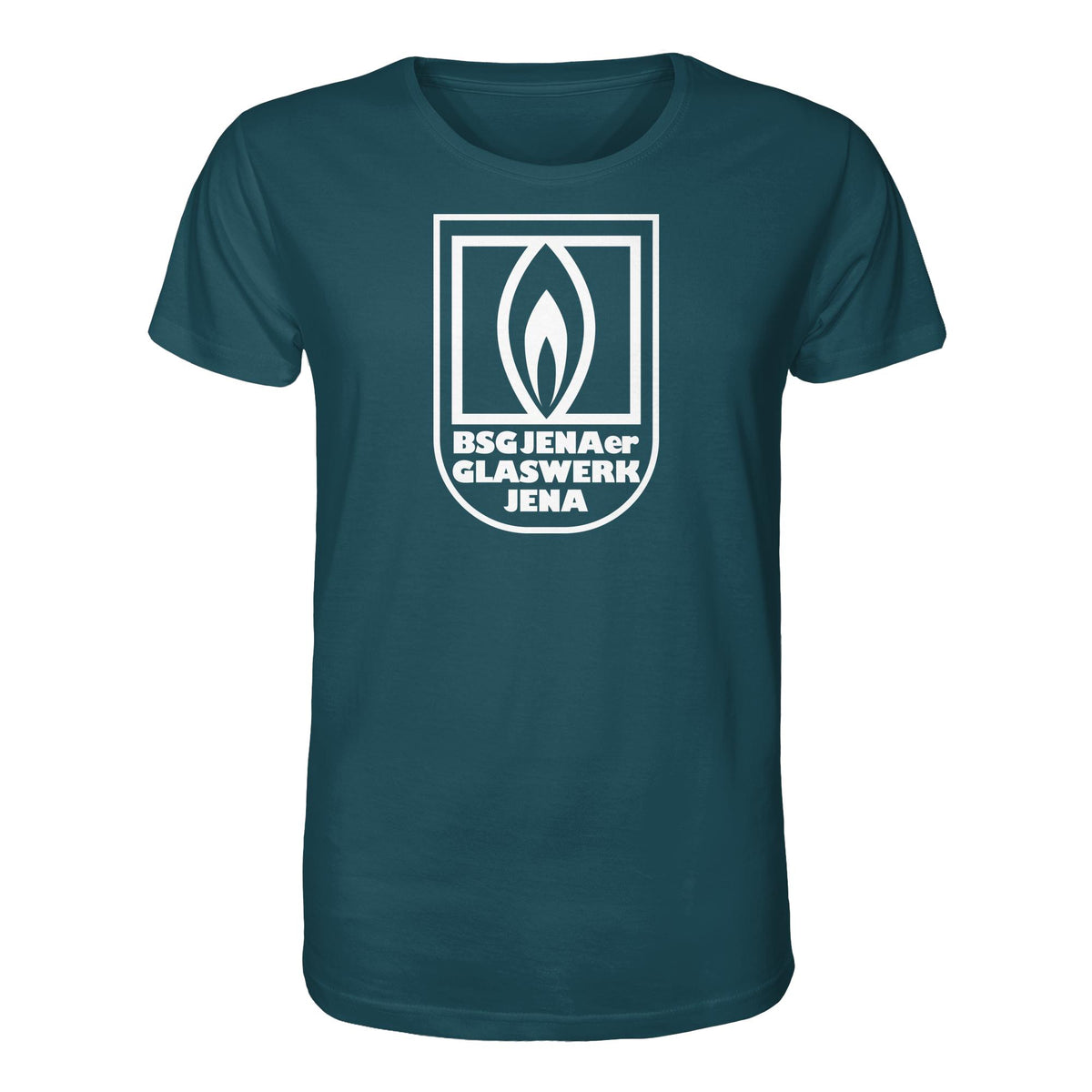 DDR Ostalgie Bio-Shirt Unisex • BSG JENAER GLASWERK