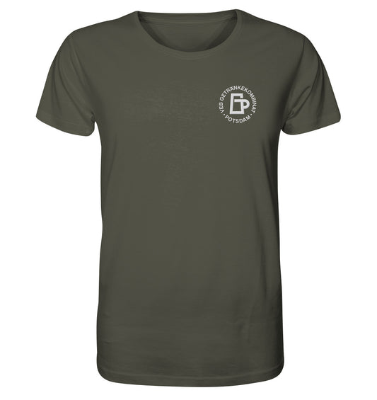 DDR Ostalgie Bio-Shirt bestickt • VEB GETRÄNKEKOMBINAT POTSDAM