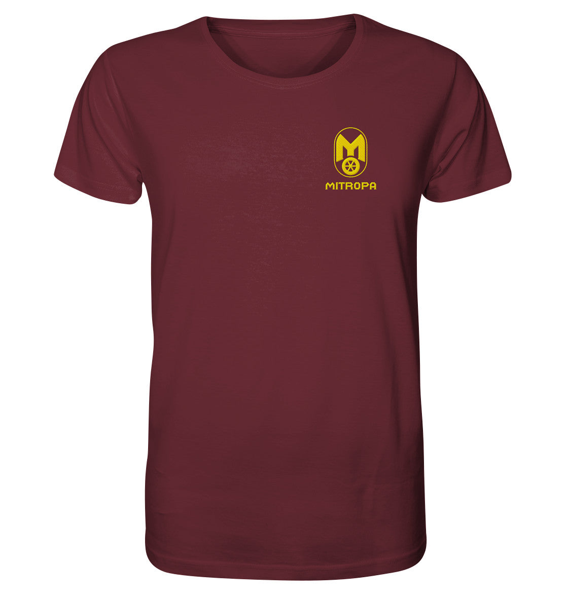 DDR Ostalgie Bio-Shirt bestickt • MITROPA