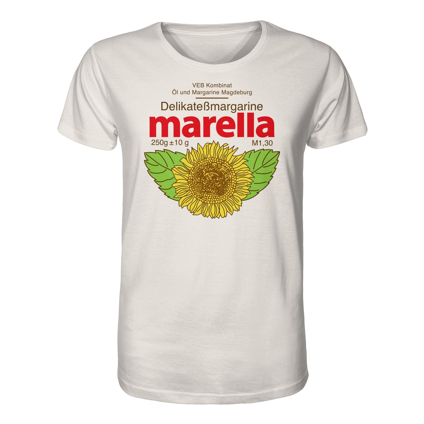 DDR Ostalgie Bio-Shirt Unisex • MARELLA MARGARINE - VEB KOMBINAT ÖL MAGDEBURG