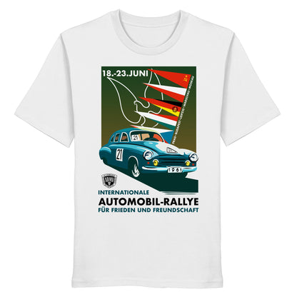 ORGANIC BIO SHIRT UNISEX • INTERNATIONALE RALLYE WARTBURG 1961 (ORIGINAL-PLAKAT)