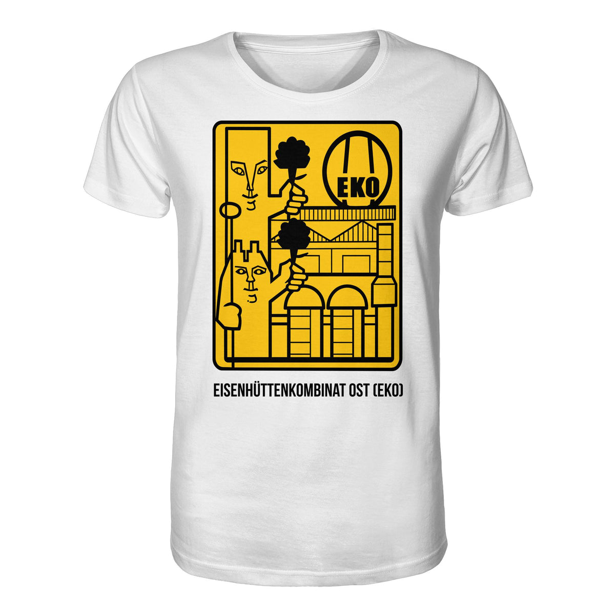 DDR Ostalgie Bio-Shirt Unisex • EISENHÜTTENKOMBINAT OST (EKO)