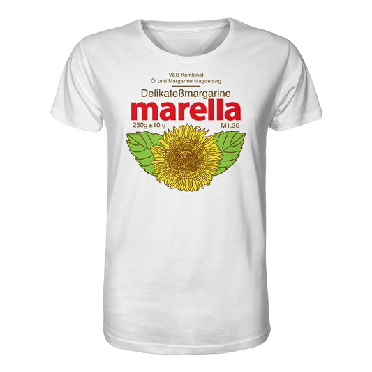 DDR Ostalgie Bio-Shirt Unisex • MARELLA MARGARINE - VEB KOMBINAT ÖL MAGDEBURG