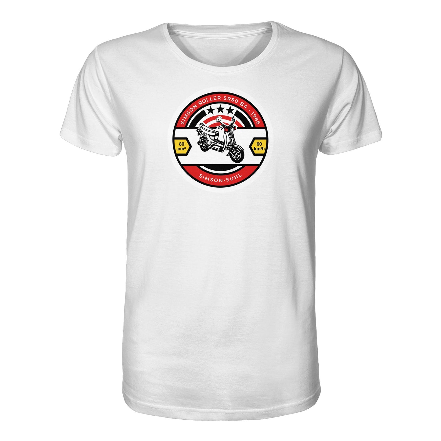 ORGANIC BIO SHIRT UNISEX • SIMSON SR50 - ORIGINAL BIERDECKEL