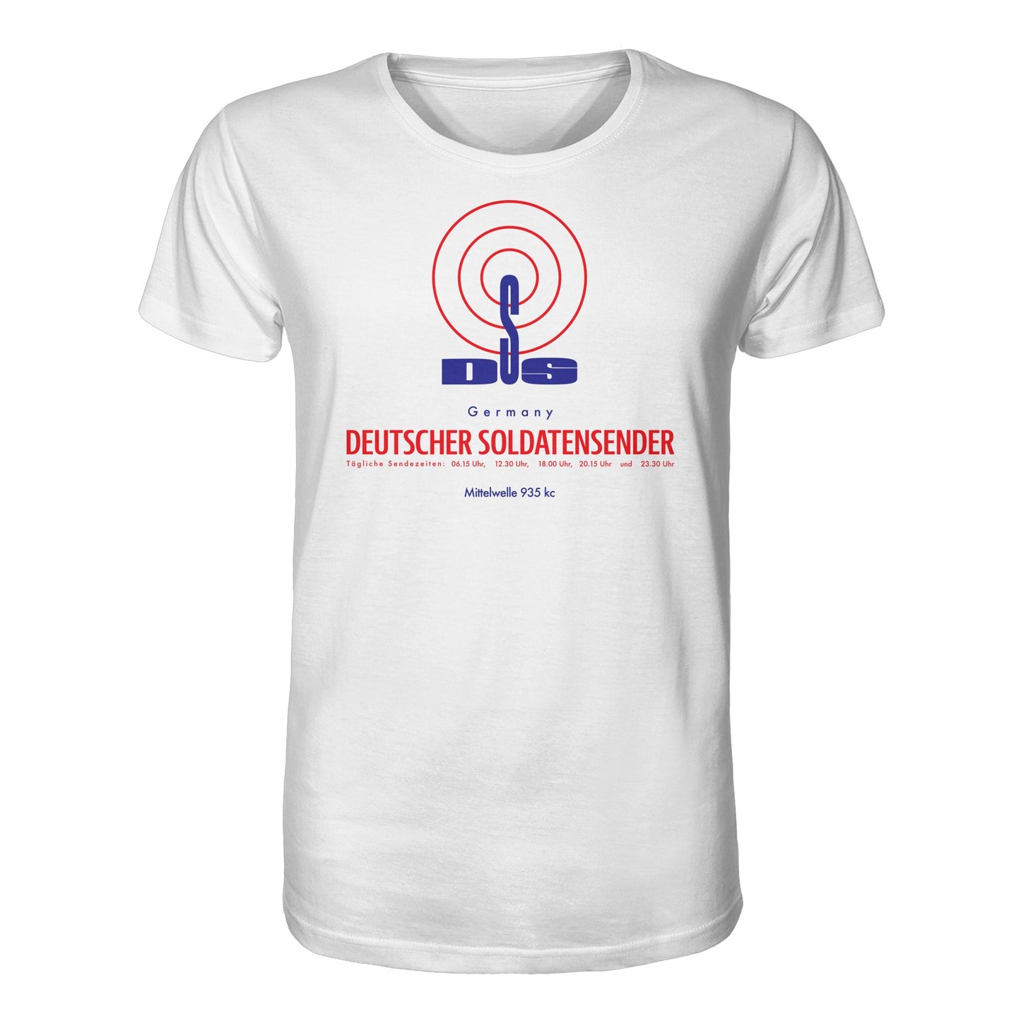 DDR Ostalgie Bio-Shirt Unisex • DEUTSCHER SOLDATENSENDER BERLIN