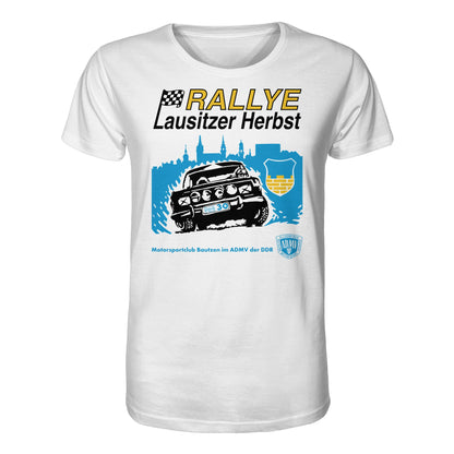 ORGANIC BIO SHIRT UNISEX • RALLYE LAUSITZER HERBST, MOTORSPORTCLUB BAUTZEN