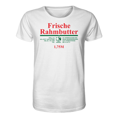 ORGANIC BIO SHIRT UNISEX • FRISCHE RAHMBUTTER - KONSUM