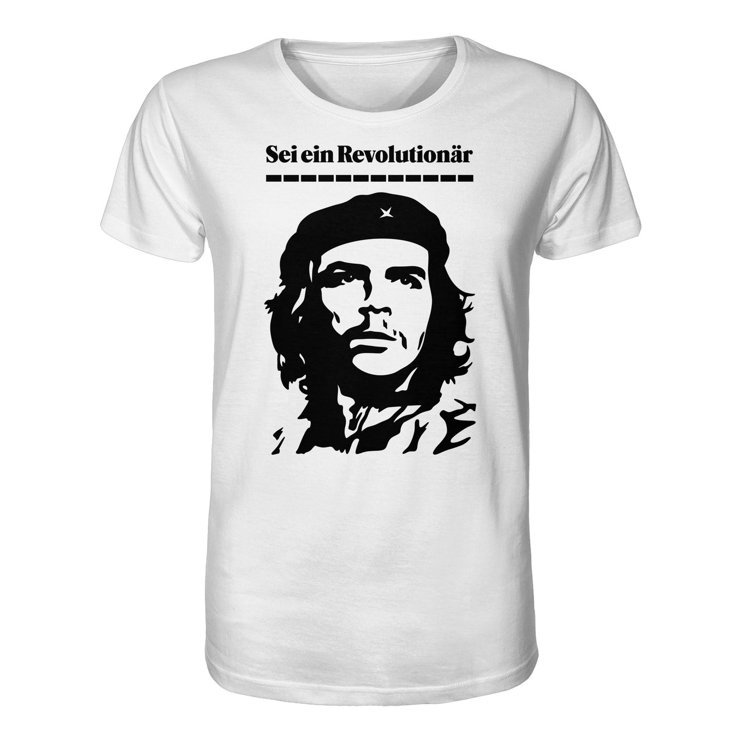 ORGANIC BIO SHIRT UNISEX • SEI EIN REVOLUTIONÄR - CHE GUEVARA (DDR ORIGINAL-PLAKAT)
