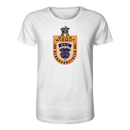 ORGANIC BIO SHIRT UNISEX • SDAG WISMUT AUE - ABZEICHEN