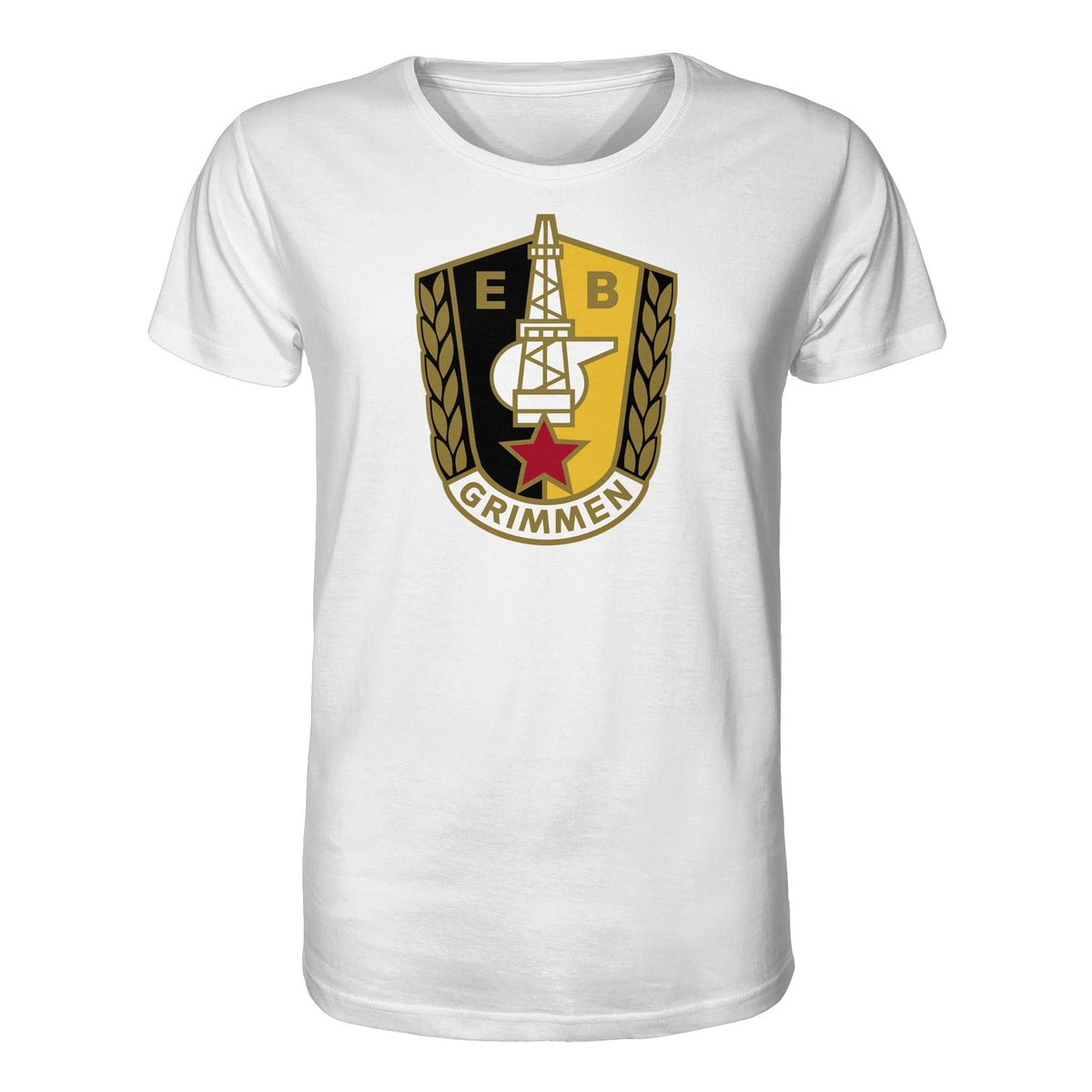 DDR Ostalgie Bio-Shirt Unisex • ERDÖL, ERDGAS GRIMMEN