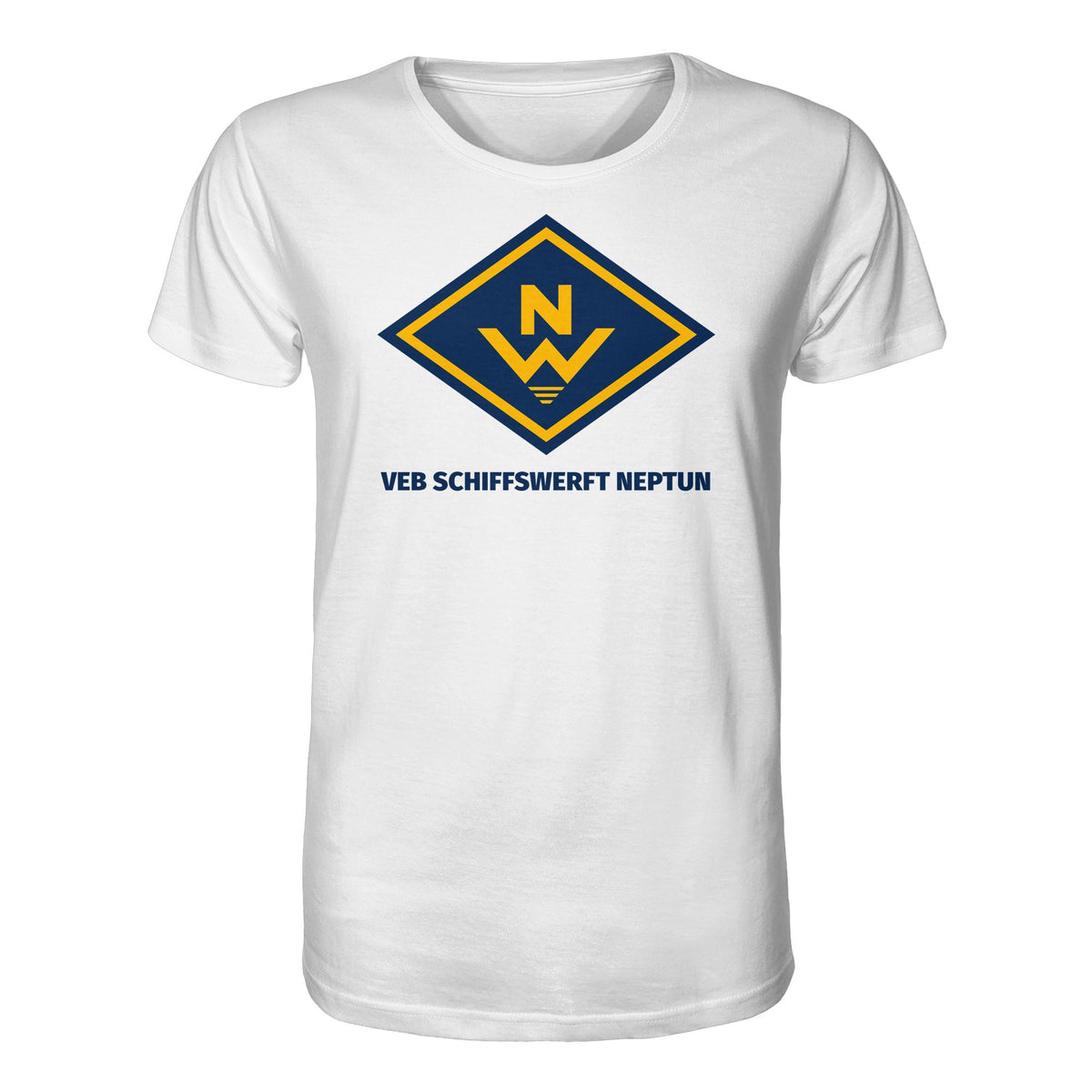 DDR Ostalgie Bio-Shirt Unisex • VEB SCHIFFSWERFT NEPTUN