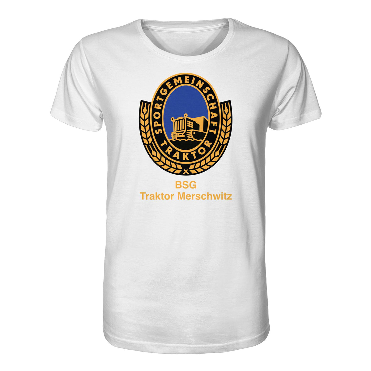 DDR Ostalgie Bio-Shirt Unisex • BSG TRAKTOR MERSCHWITZ
