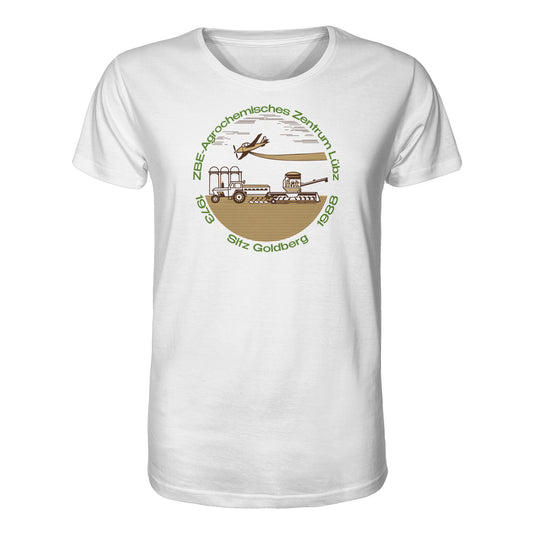 DDR Ostalgie Bio-Shirt Unisex • ZBE AGROCHEMISCHES ZENTRUM LÜBZ