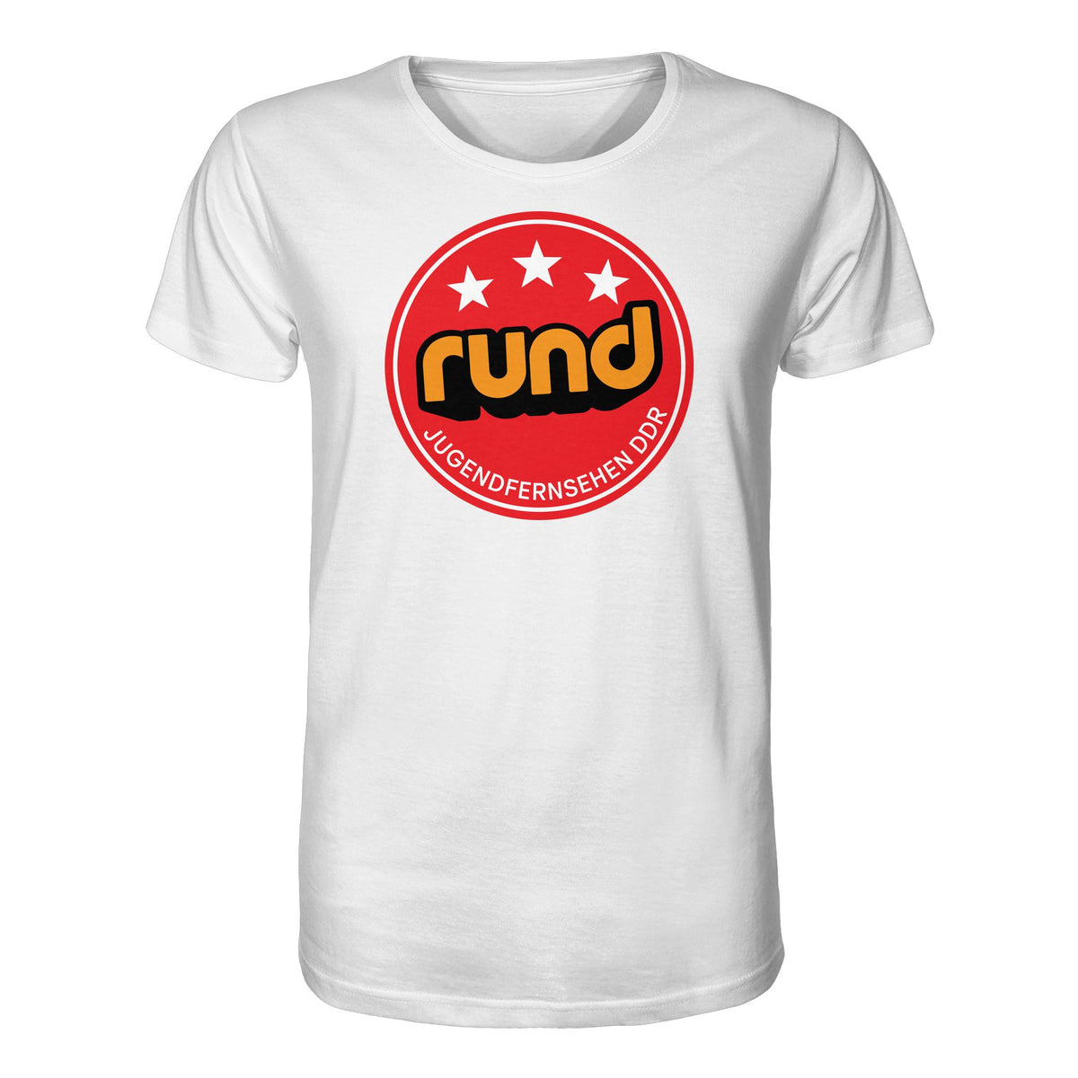 DDR Ostalgie Bio-Shirt Unisex • RUND - JUGENDFERNSEHEN DDR