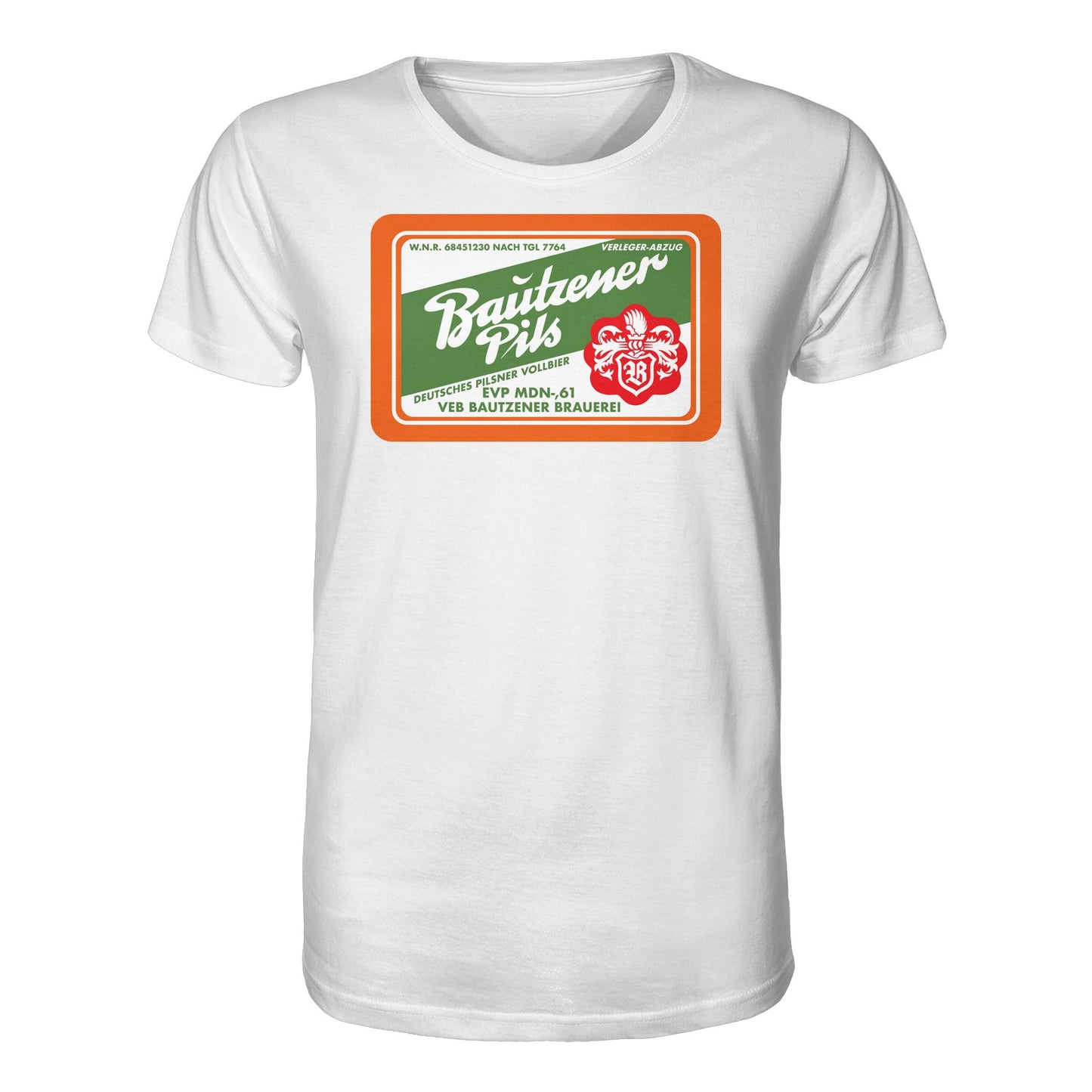 DDR Ostalgie Bio-Shirt Unisex • VEB BAUTZENER BRAUEREI