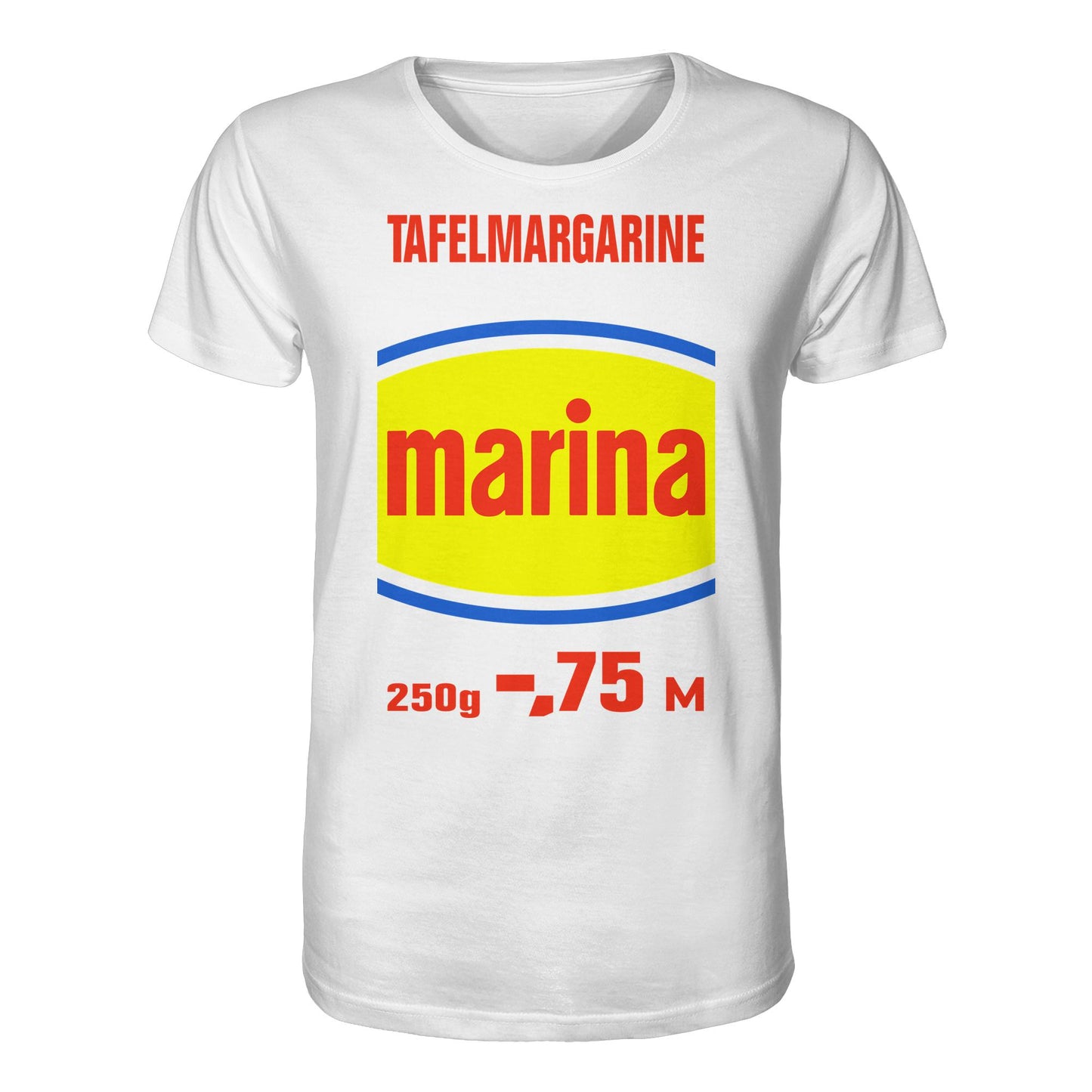 DDR Ostalgie Bio-Shirt Unisex • MARINA TAFELMAGARINE