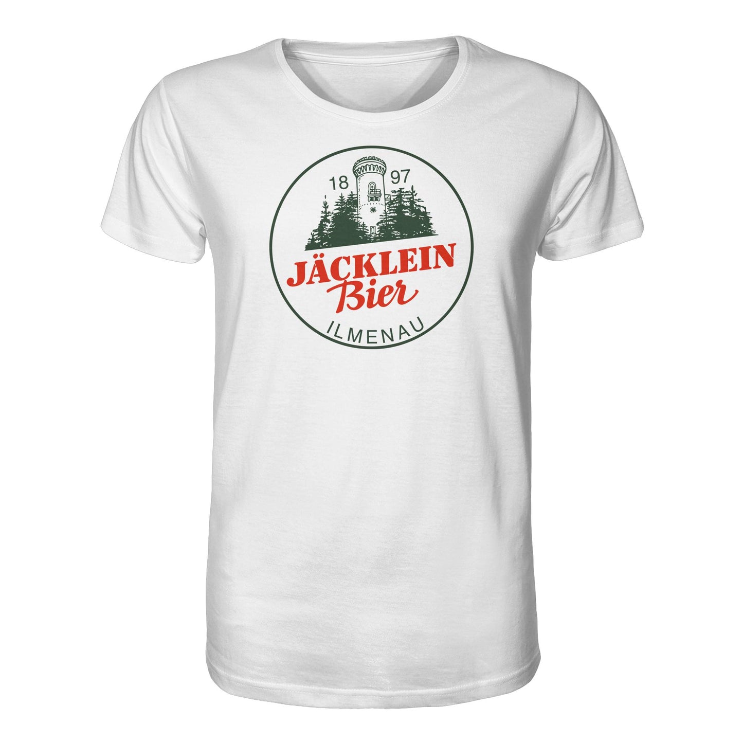 DDR Ostalgie Bio-Shirt Unisex • JÄCKLEIN BIER ILMENAU