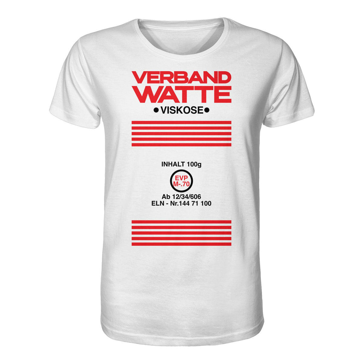 DDR Ostalgie Bio-Shirt Unisex • VERBAND WATTE VISKOSE