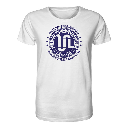 DDR Ostalgie Bio-Shirt Unisex • VEB INDUSTRIE-ISOLIERUNGEN - BETRIEBSFERIENHEIM WALKMÜHLE