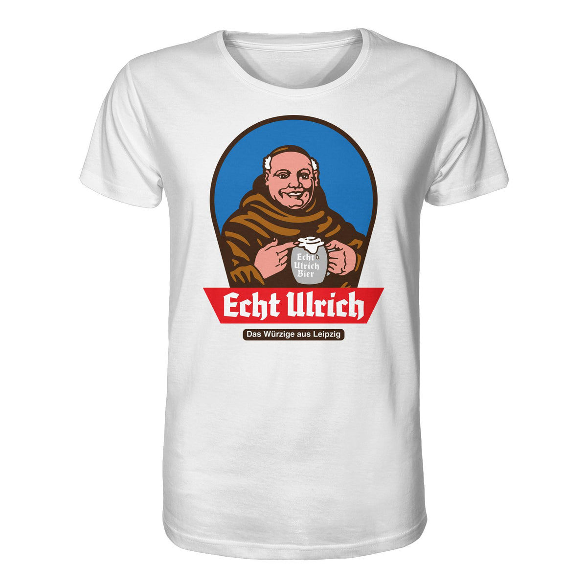 DDR Ostalgie Bio-Shirt Unisex • ECHT ULRICH BIER LEIPZIG