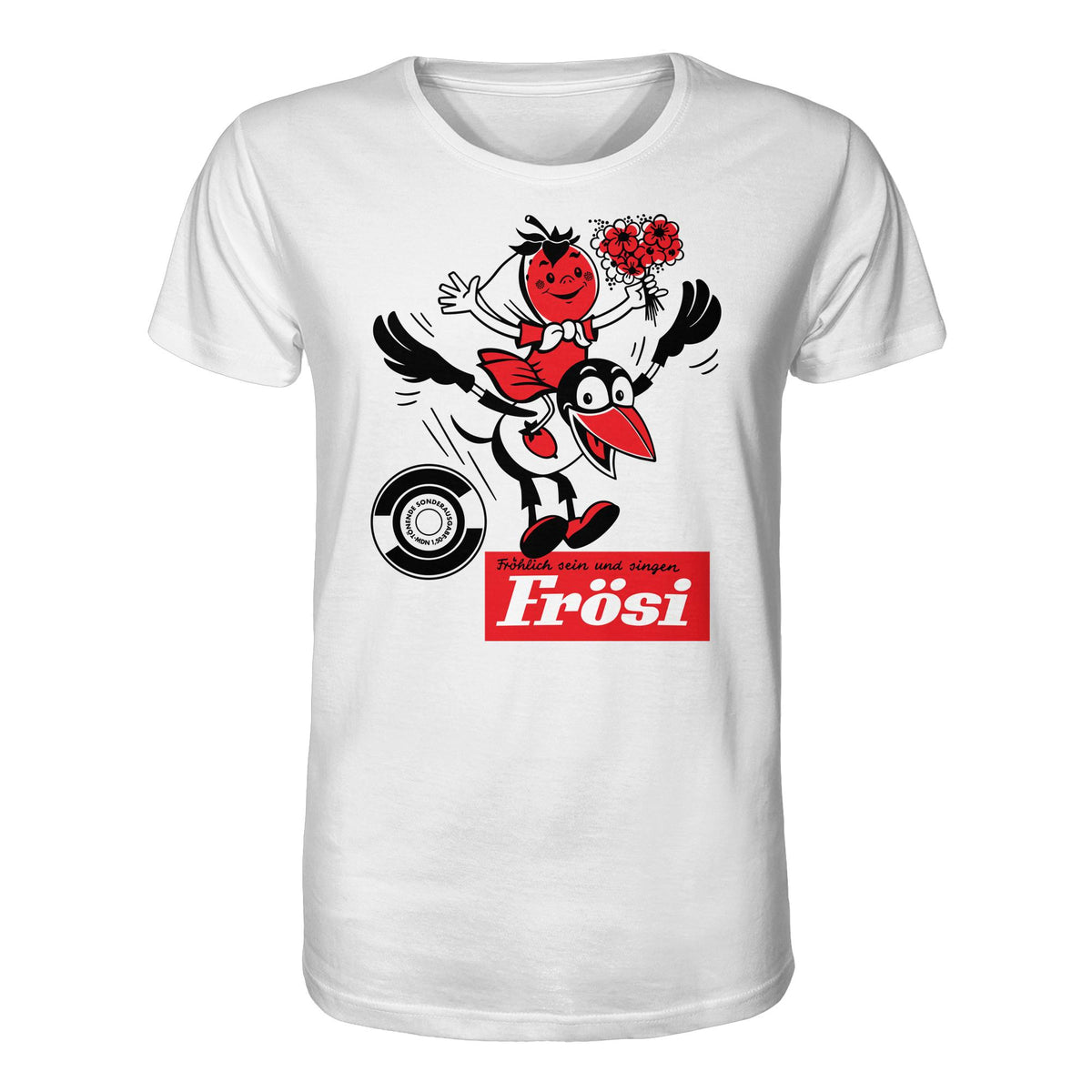 DDR Ostalgie Bio-Shirt Unisex • FRÖSI - TÖNENDE SONDERAUSGABE (ORIGINAL COVER)