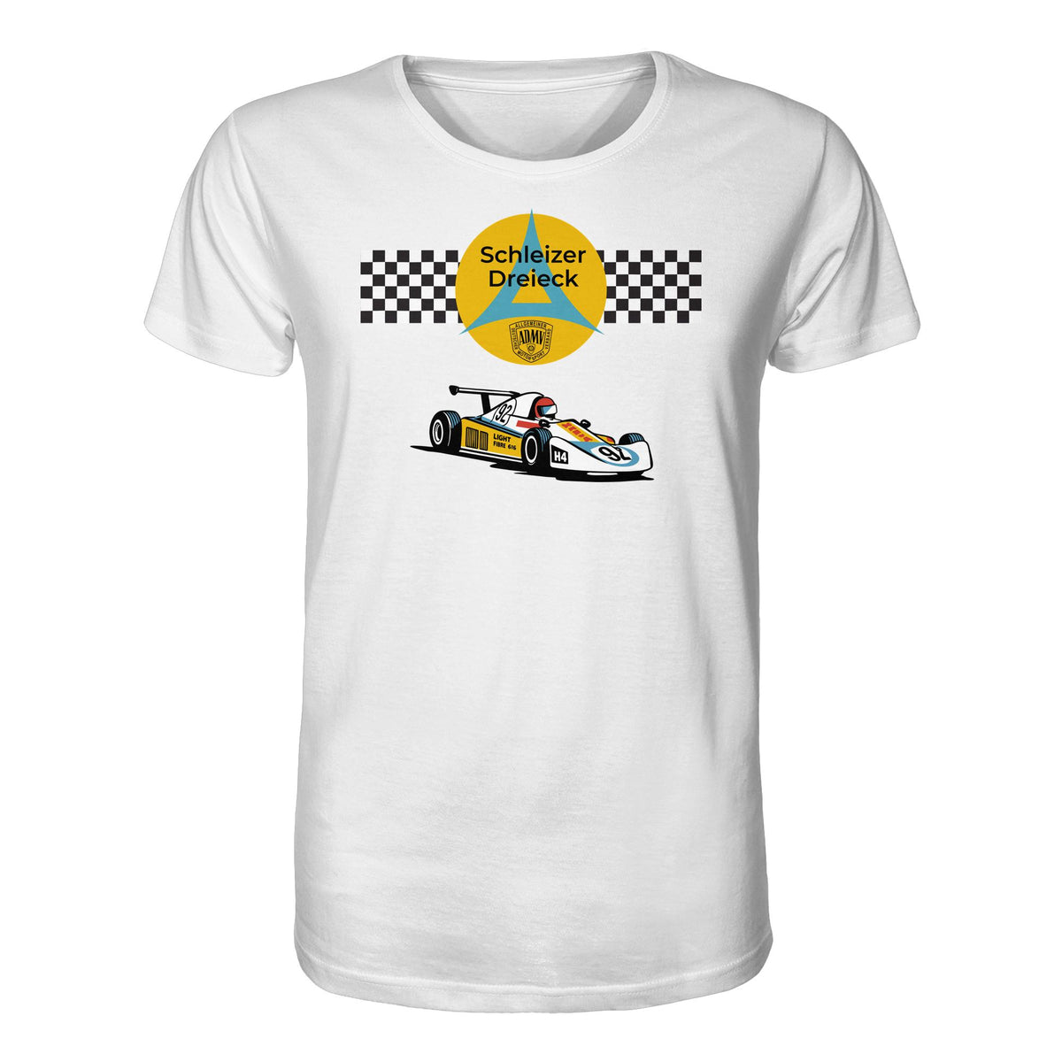 DDR Ostalgie Bio-Shirt Unisex • SCHLEIZER DREIECK DDR (ORIGINAL-WIMPEL)