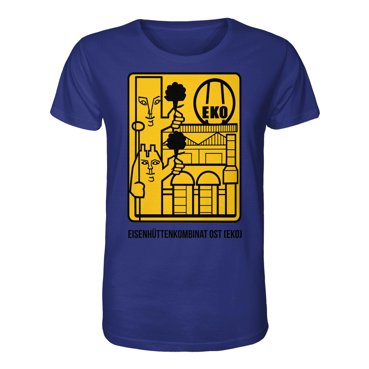 DDR Ostalgie Bio-Shirt Unisex • EISENHÜTTENKOMBINAT OST (EKO)