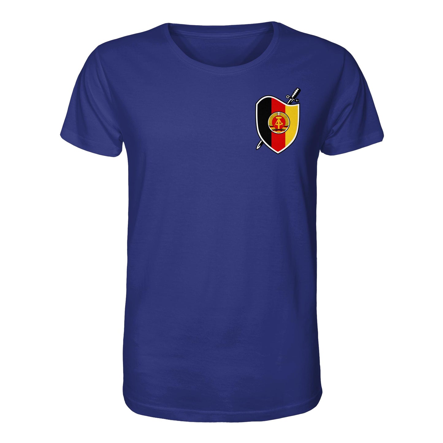 DDR Ostalgie Bio-Shirt Unisex • SIGNÉ STAATSSICHERHEIT (BRUST)