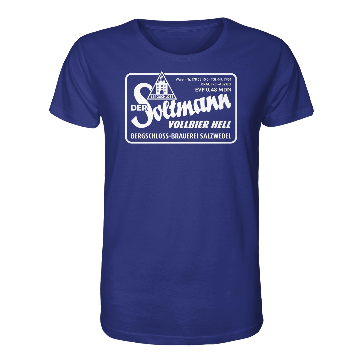 ORGANIC BIO SHIRT UNISEX • BERGSCHLOSS SALZWEDEL SOLTMANN BIERE