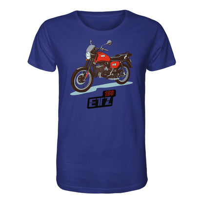 ORGANIC BIO SHIRT UNISEX • MZ ETZ 150 ROT (ORIGINAL DDR-PLAKAT)