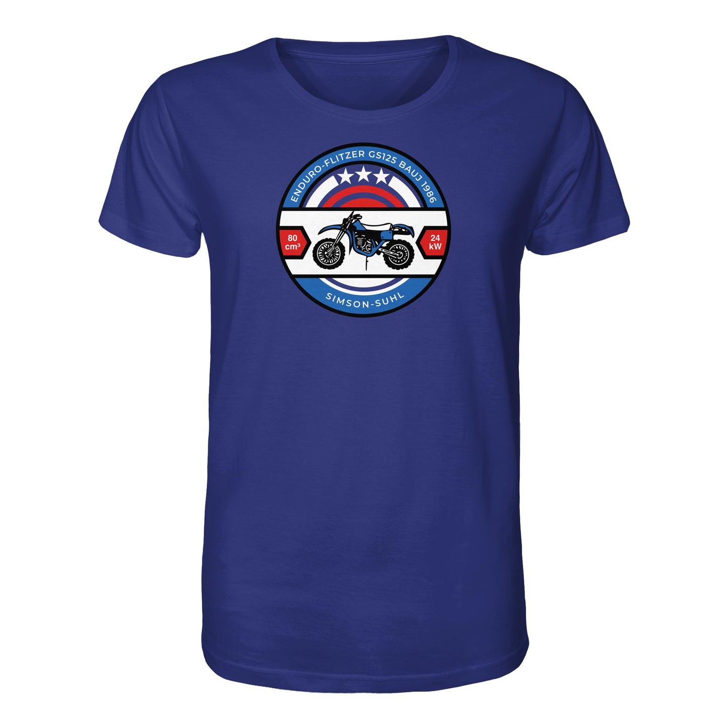 ORGANIC BIO SHIRT UNISEX • SIMSON ENDURO GS125 - ORIGINAL BIERDECKEL
