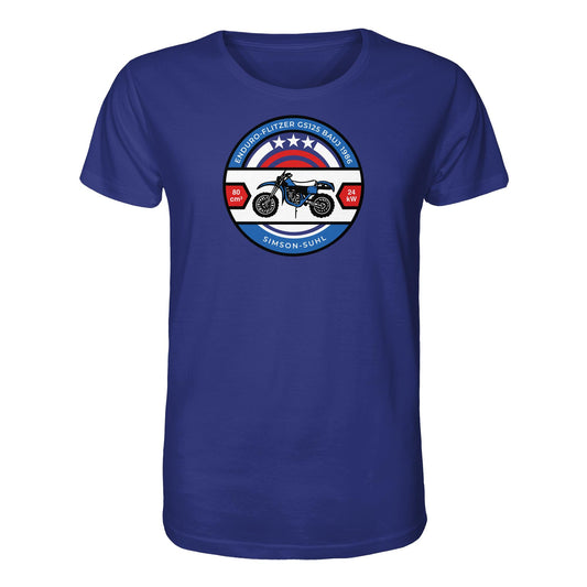 ORGANIC BIO SHIRT UNISEX • SIMSON ENDURO GS125 - ORIGINAL BIERDECKEL