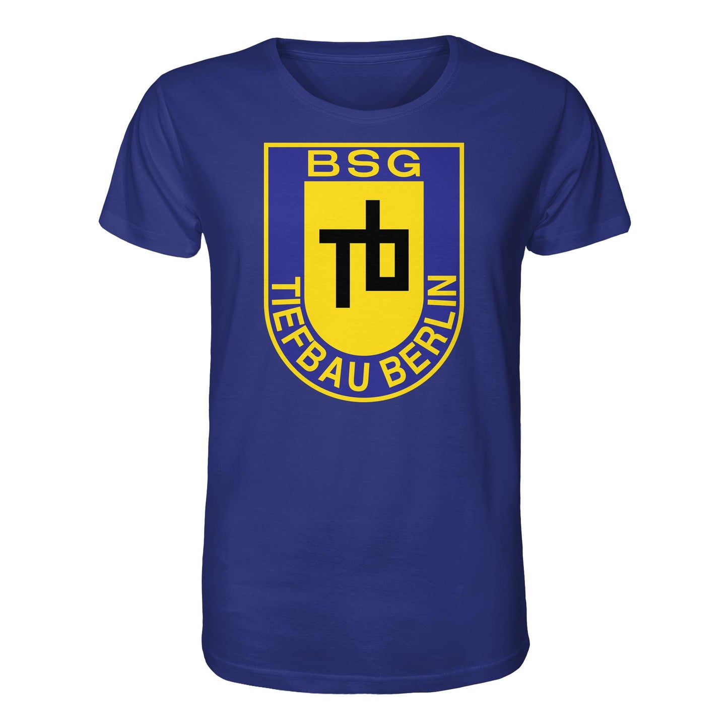 DDR Ostalgie Bio-Shirt Unisex • BSG TB TIEFBAU BERLIN