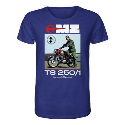 ORGANIC BIO SHIRT UNISEX • MZ TS 250 (ORIGINAL DDR-PLAKAT)