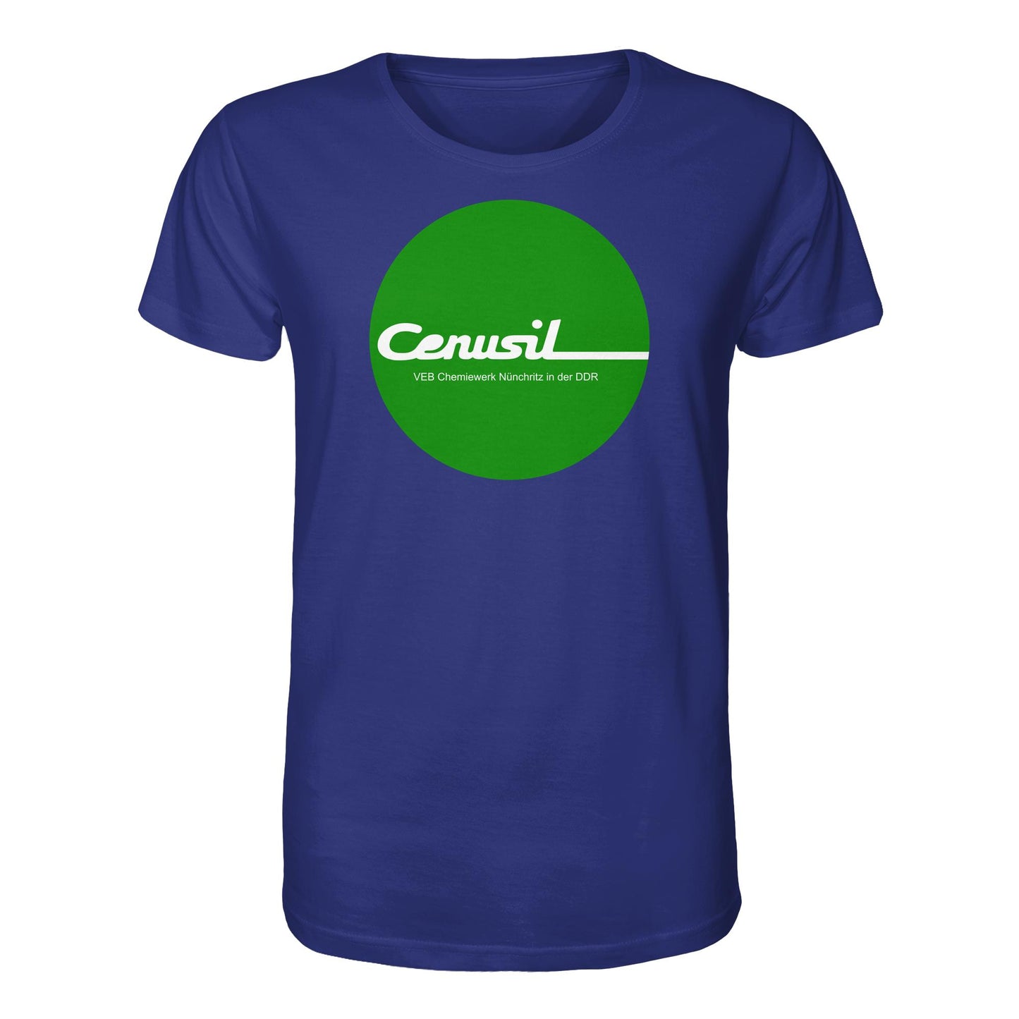 DDR Ostalgie Bio-Shirt Unisex • CENUSIL - VEB CHEMIE NÜNCHRITZ
