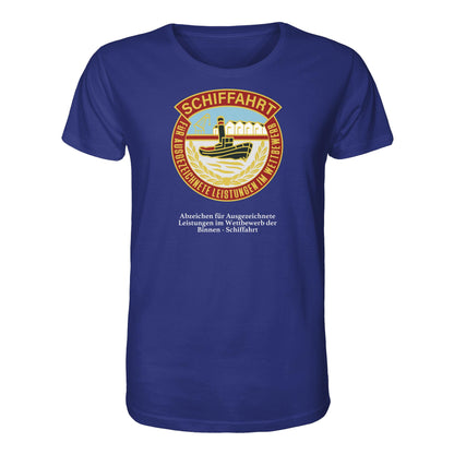 ORGANIC BIO SHIRT UNISEX • BINNEN-SCHIFFAHRT - ABZEICHEN FÜR AUSGEZEICHNETE LEISTUNGEN