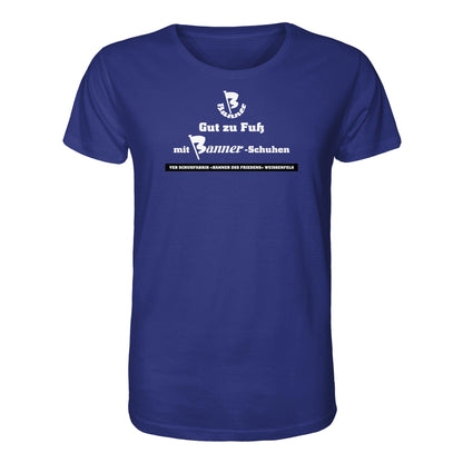 ORGANIC BIO SHIRT UNISEX • BANNER-SCHUHE - GUT ZU FUSS