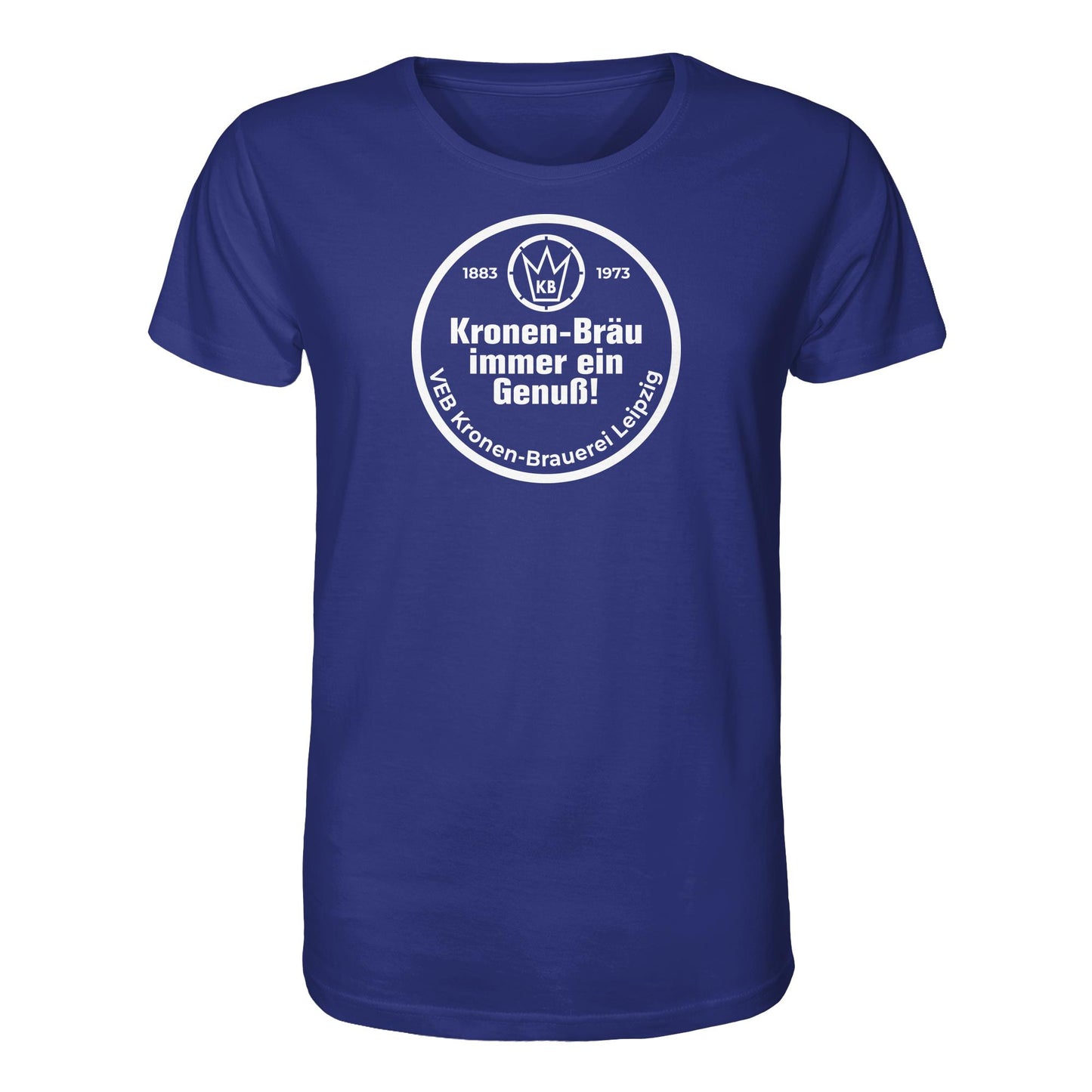 ORGANIC BIO SHIRT UNISEX • VEB KRONEN-BRAUEREI BIER LEIPZIG